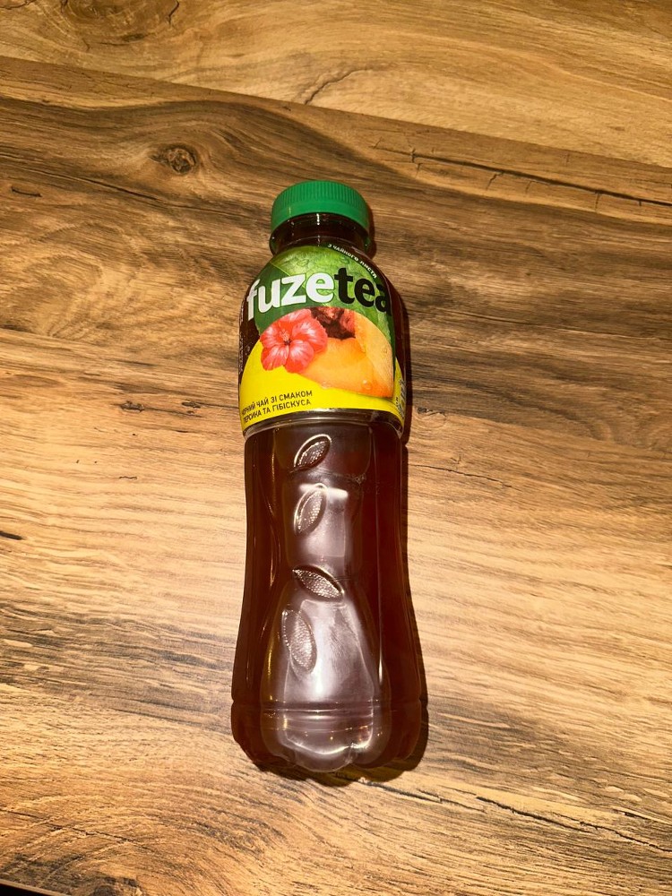 FuzeTea 0,5 (зі смаком персик лемонграс)