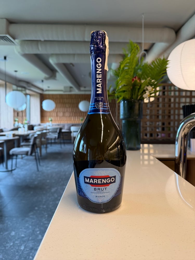 Вино ігристе Marengo Brut біле 