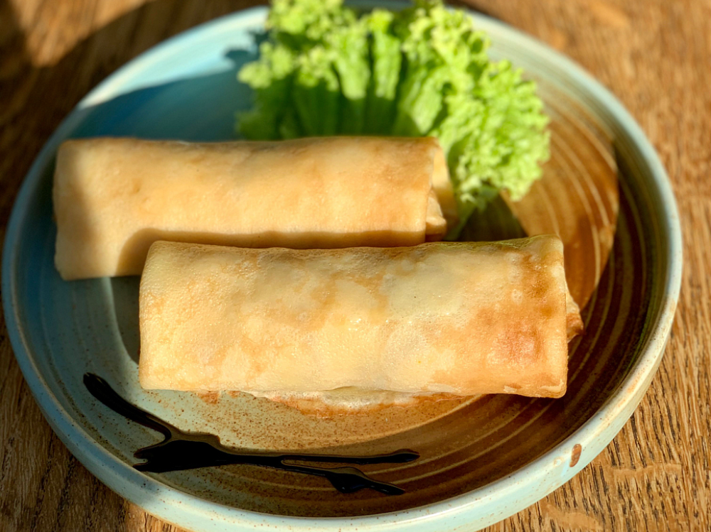 Млинці з куркою та грибами