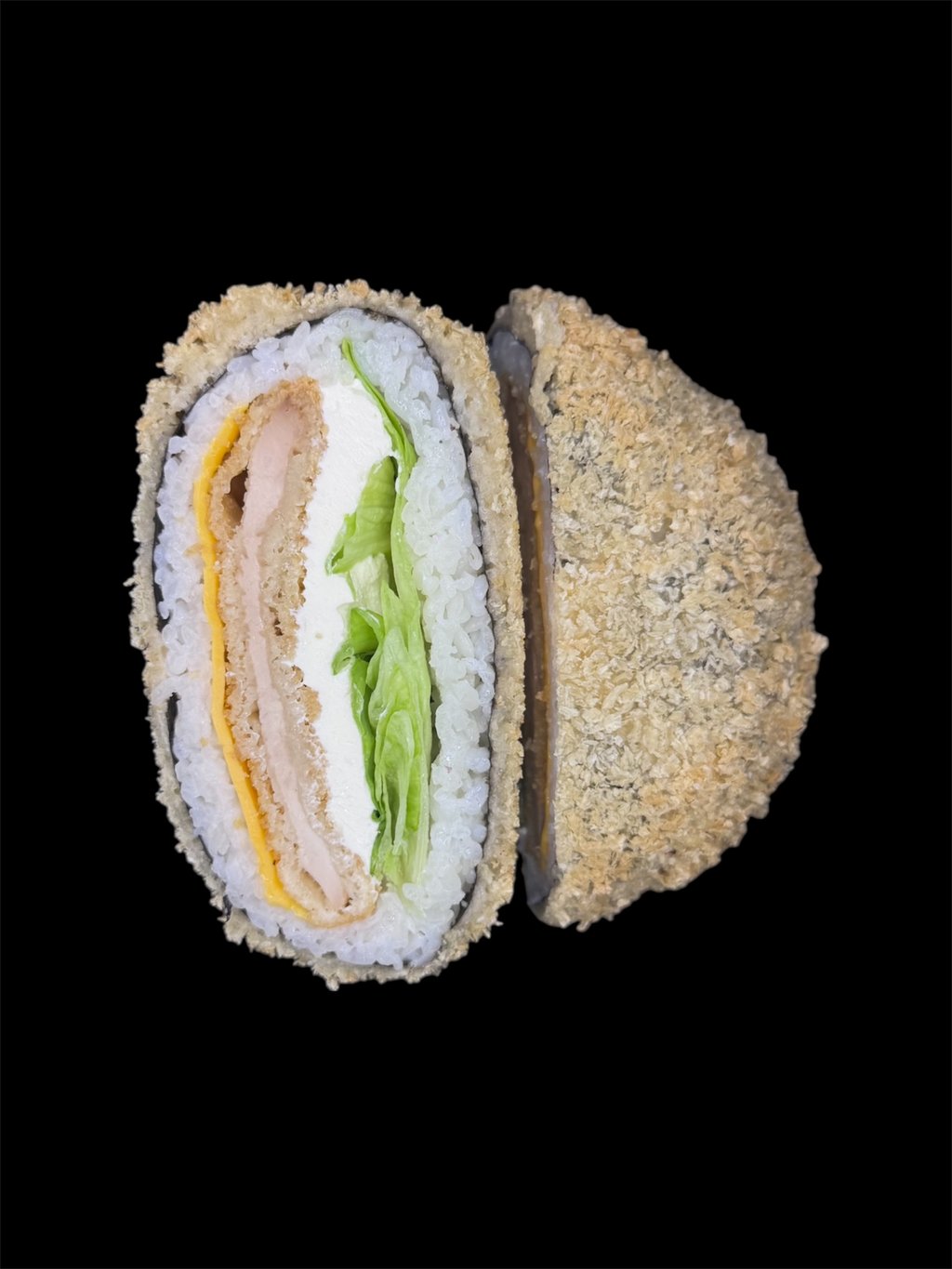 Суші-бургер з куркою