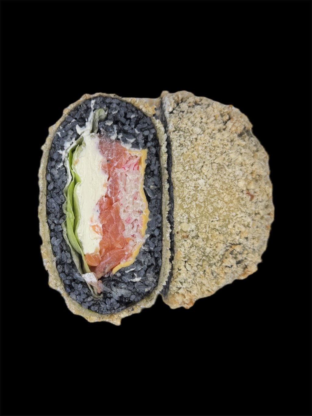 Суші-бургер Black Royal