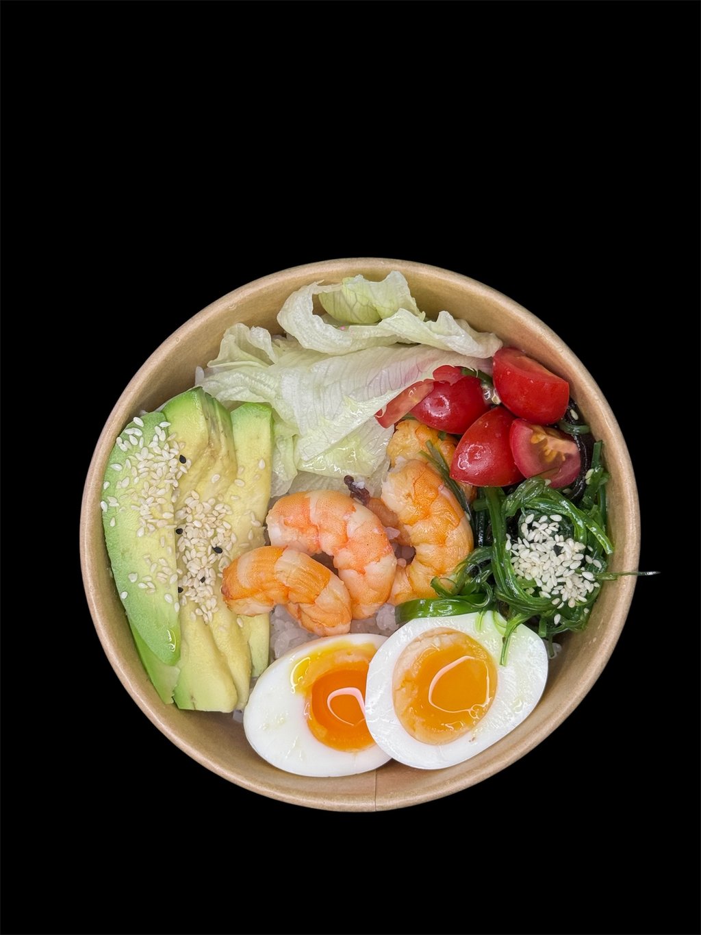 Боул з креветками