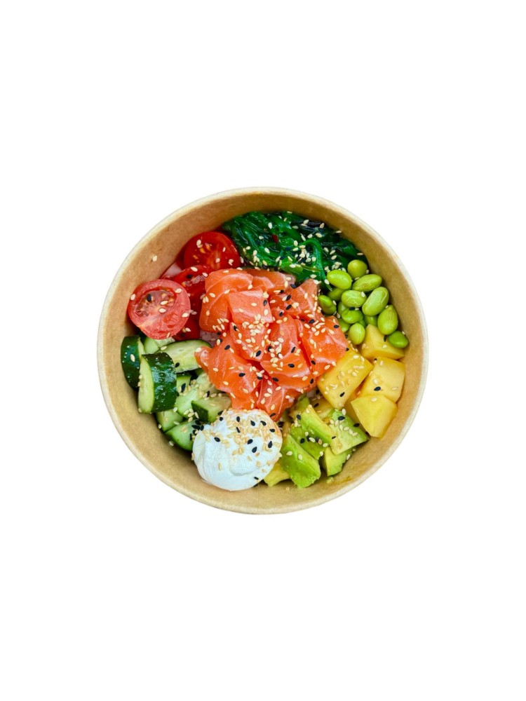Боул з лососем