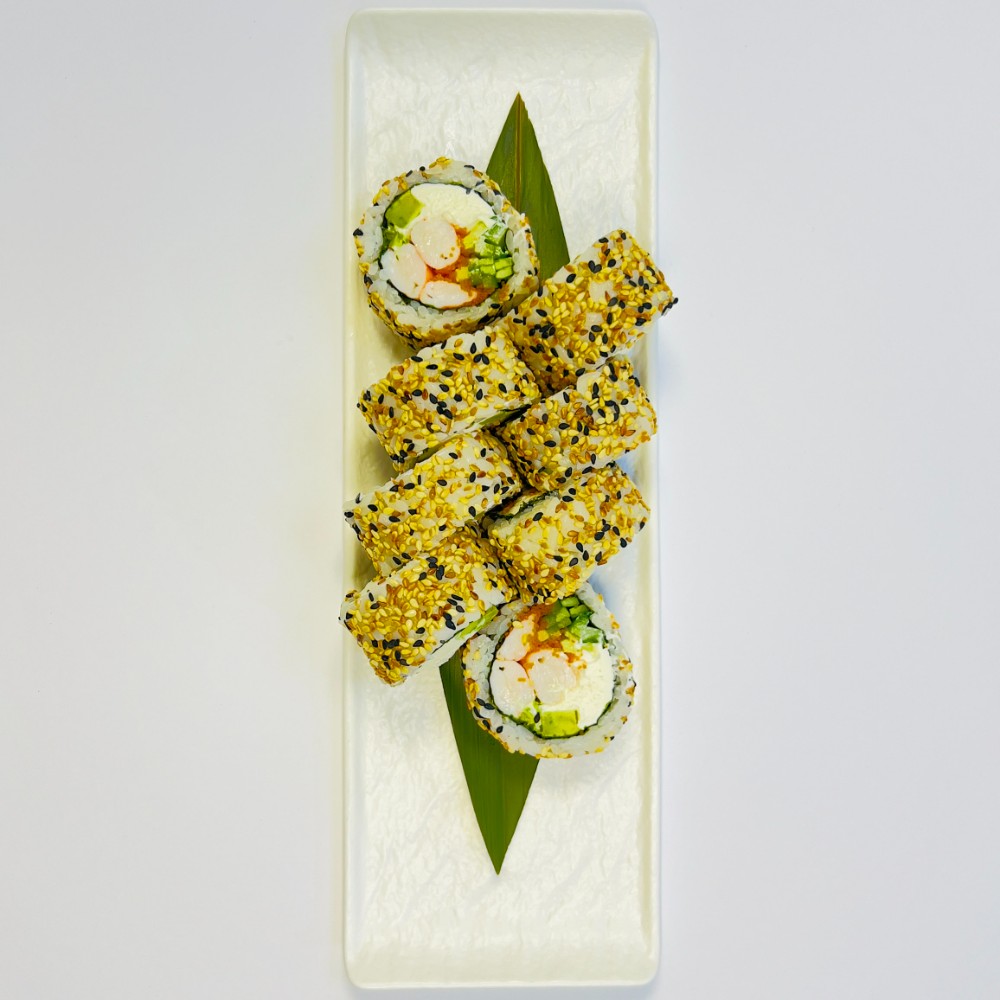 Штат Філадельфія з креветкою в кунжуті