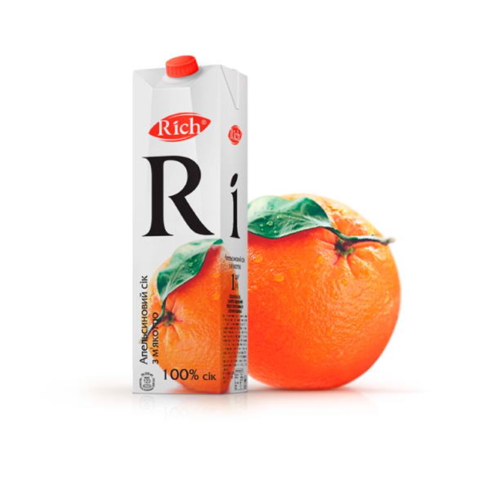 Сік Rich апельсин 1 л
