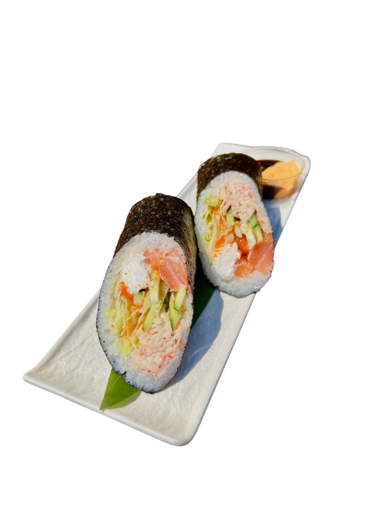 Штат Суші шаурма з копченим лососем 
