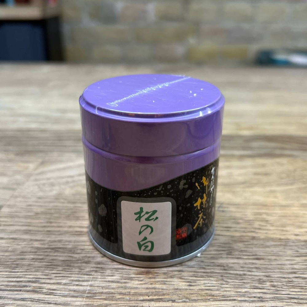 222 MATCHA USUCHA MATSU  NO SHIRO 40GR STEEL CAN MKS015