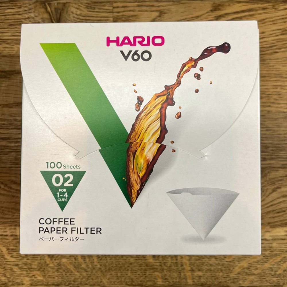 111 FILTR HARIO 02 ФІЛЬТР 100 шт