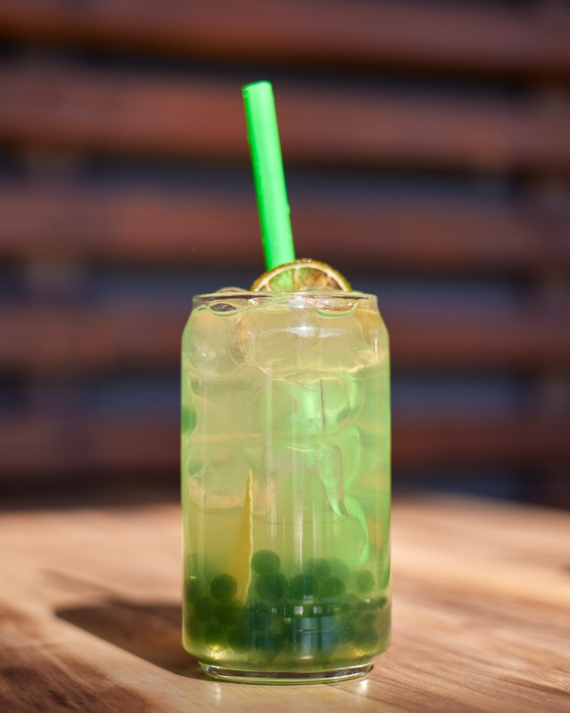 Bubble Tea "Яблуко-диня " 400 мл