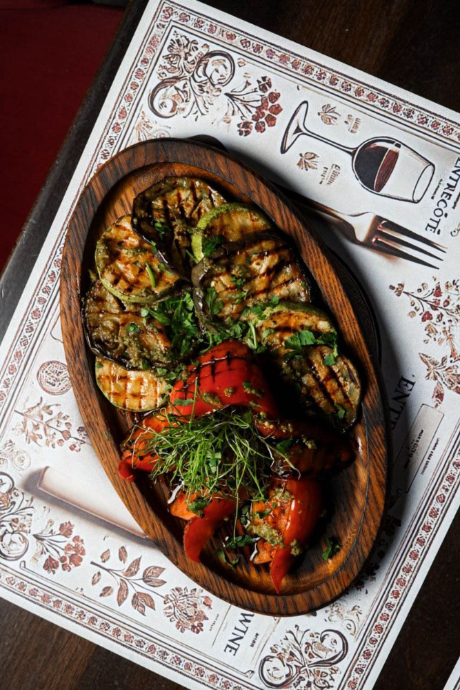 Овочі на грилі/Grilled vegetables 250г