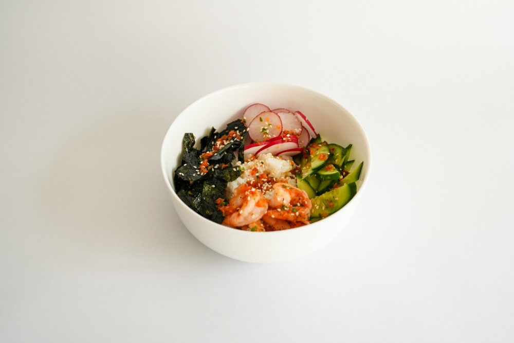 Ədviyyatlı Krevetka Kasası / Spicy Shrimp Bowl