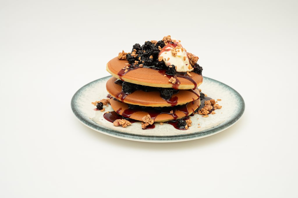 Pancake with forest berries