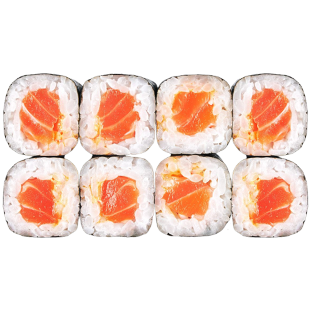 Макі з лососем spicy