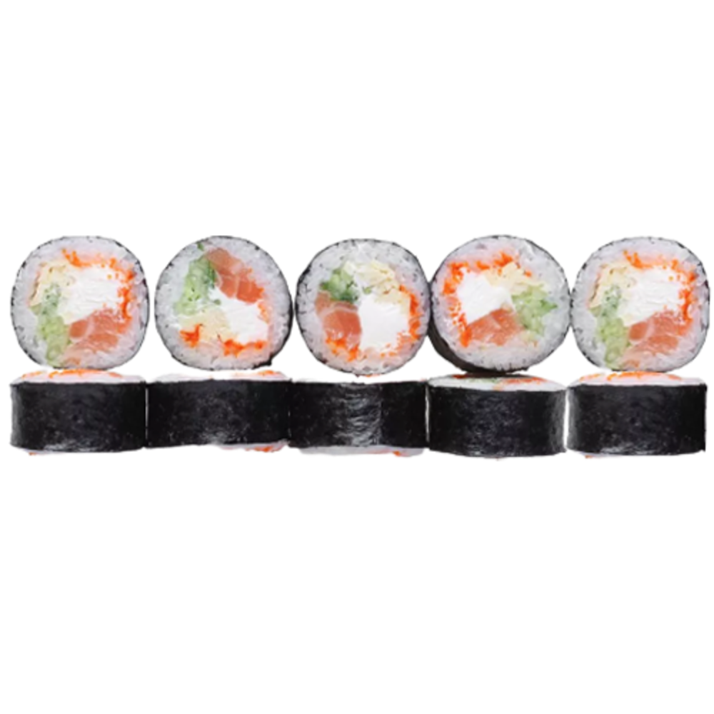 Мега-ролл з лососем