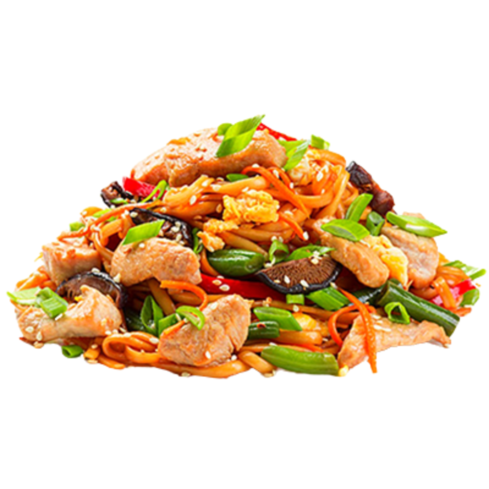 Wok з свининою чилі