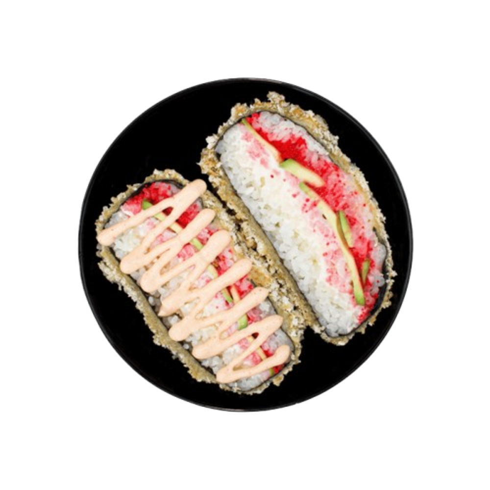 Суші бургер з крабом