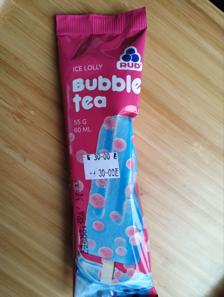 Морозиво. Bubble tea