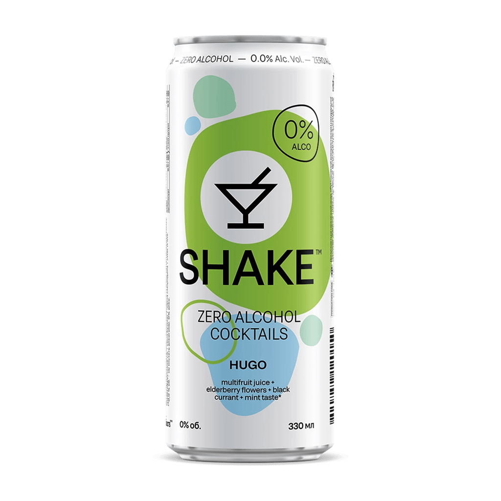 Напій безалкогольний SHAKE HUGO 330 мл.