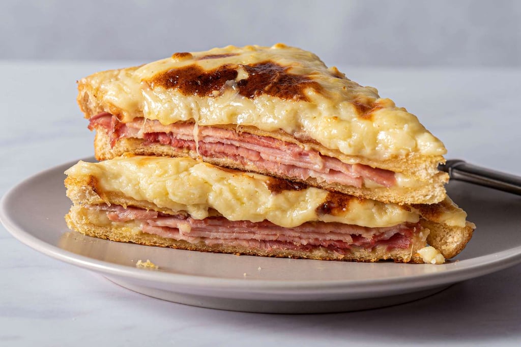 კროკ მისიე/Croque monsieur