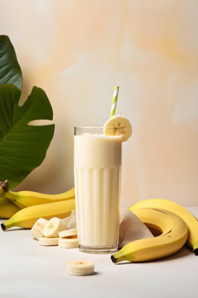 ბანანის ფრეში/Banana fresh juice