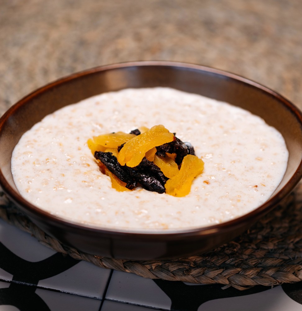 შვრიის ფაფა ხილით / Oatmeal with fruits