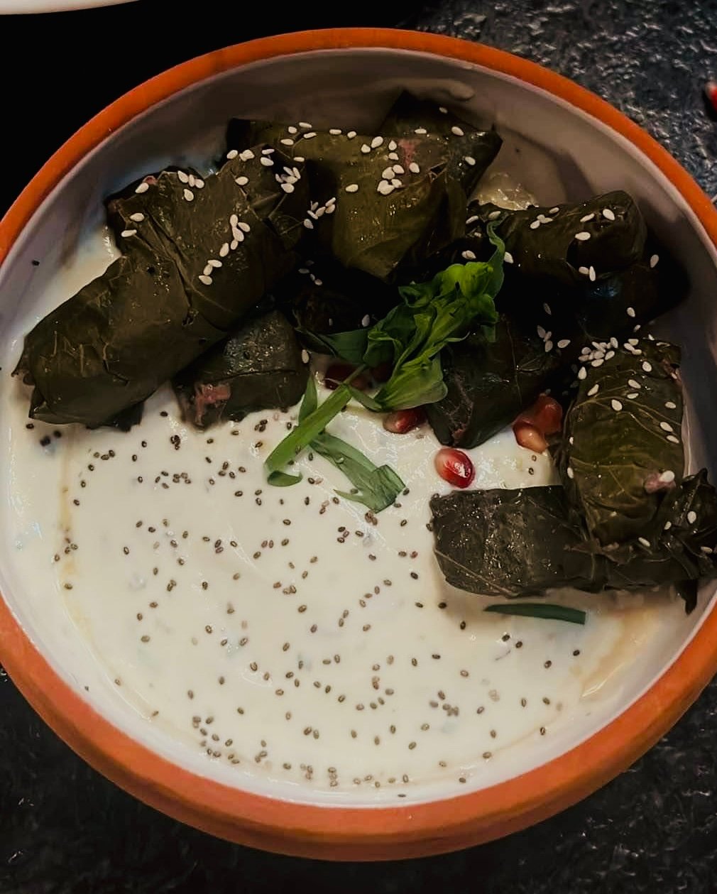 ტოლმა ვაზის ფოთოლში/Dolma in vine leaf