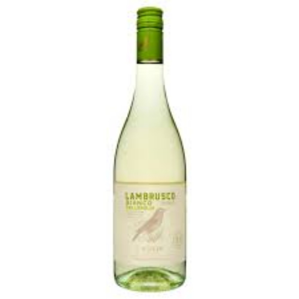 Вино напівігристе LAMBRUSCO DELL`EMILIA BIANCO AMABILE  напівсолодке біле 750мл