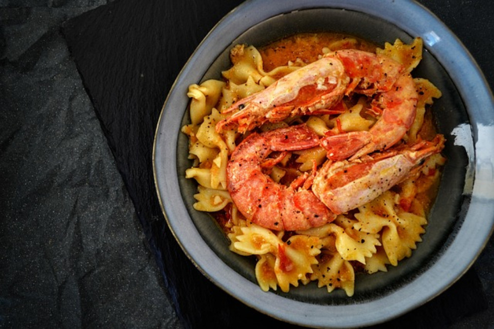 Pasta Ala Gambaretto