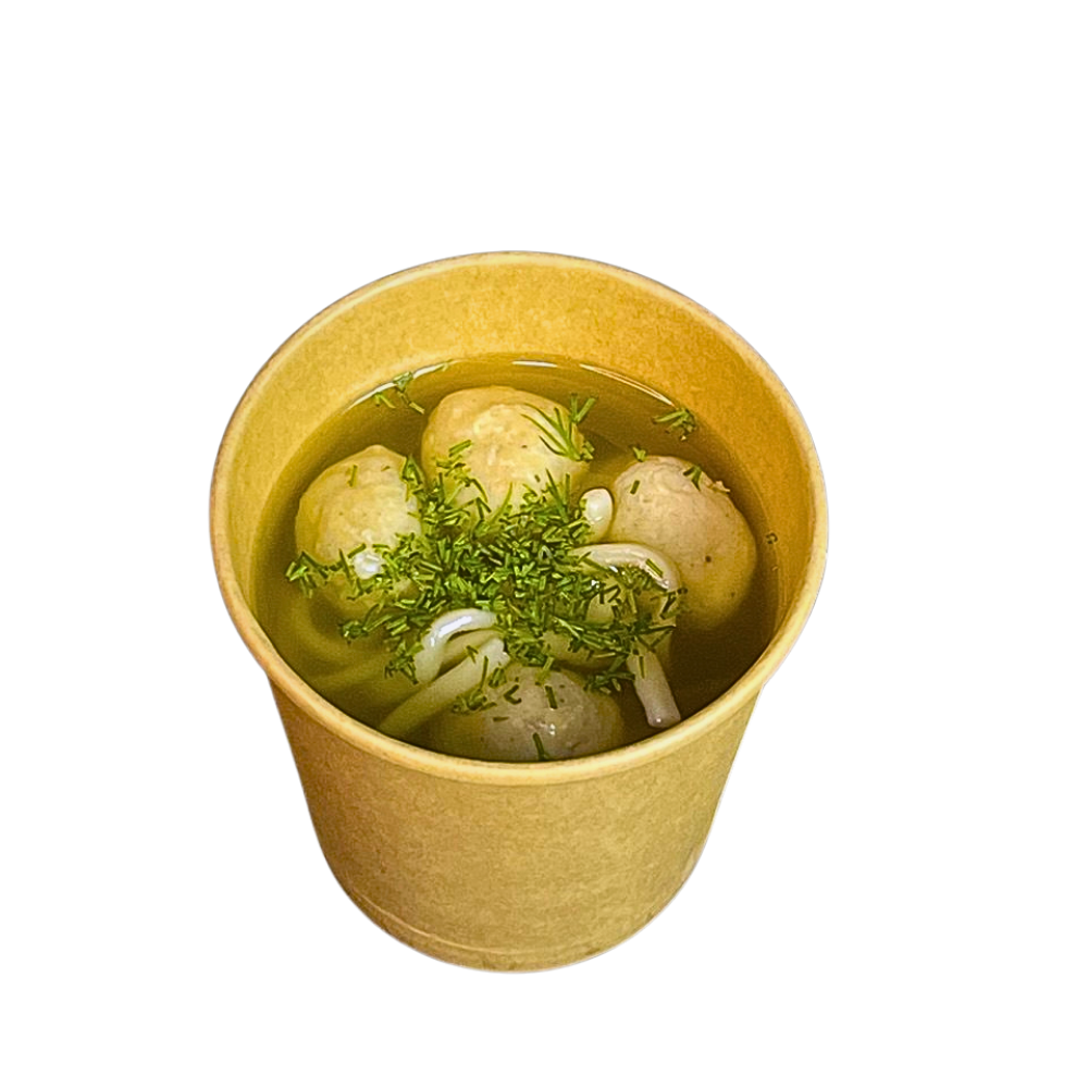 Бульйон курячий з домашньою локшиною