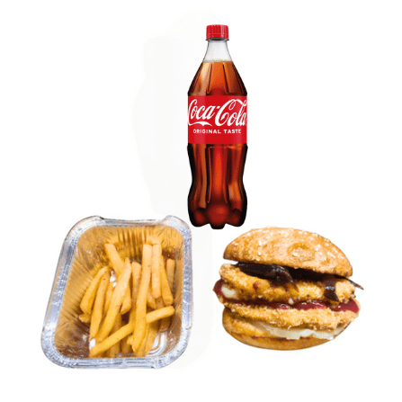 Фокачо Бургер з куркою та ананасом меню