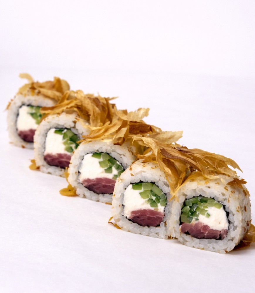 Урамак в стружці з тунця