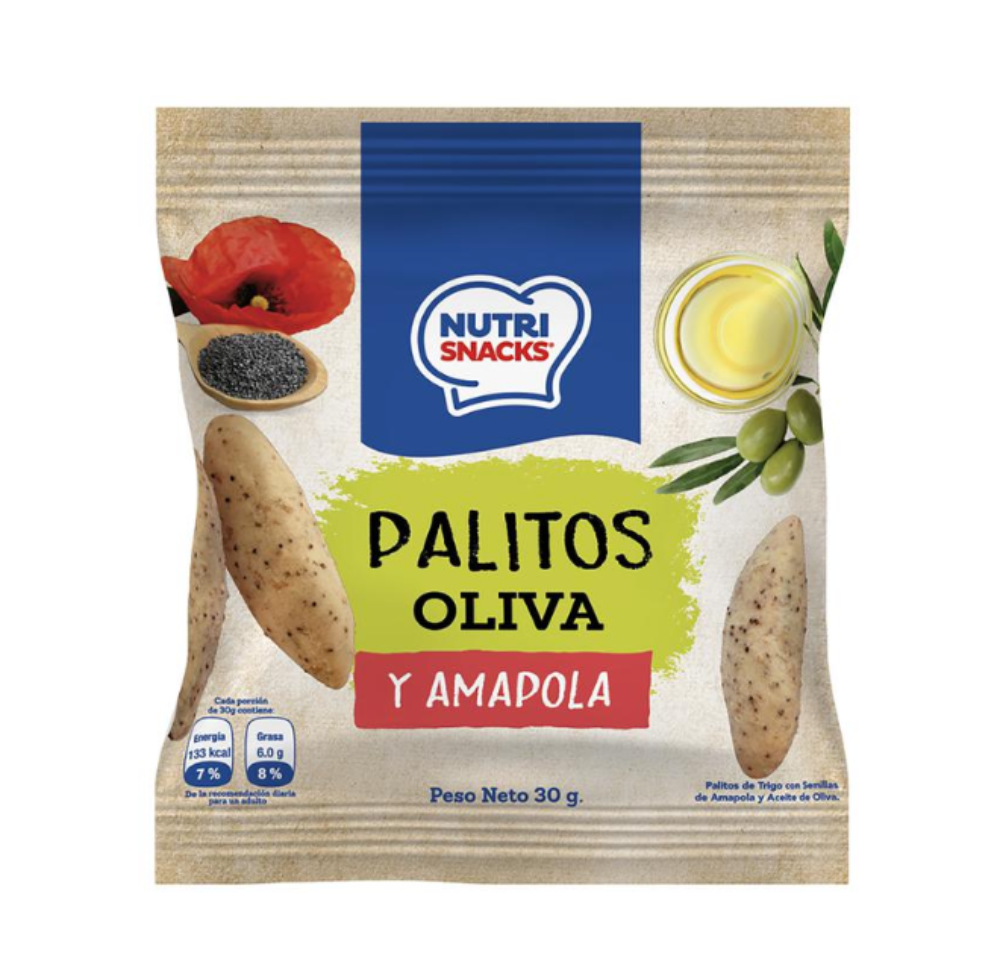 Nutrisnacks Palitos Integrales Mixtos 