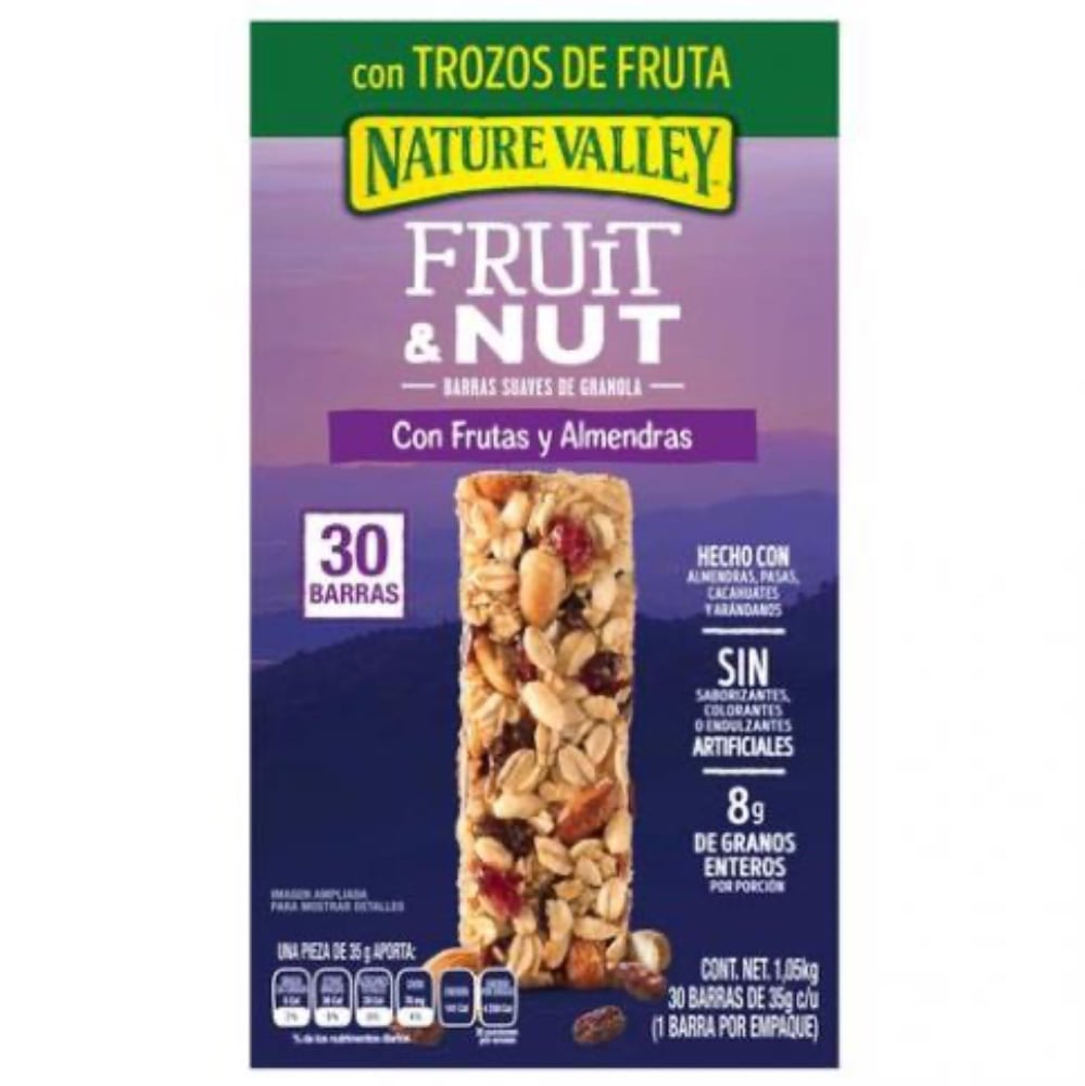 Nature Valley Barras Mixtas de Frutos Secos y Frutas