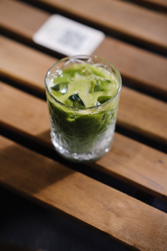 Матча лате холодний (Matcha latte cold)