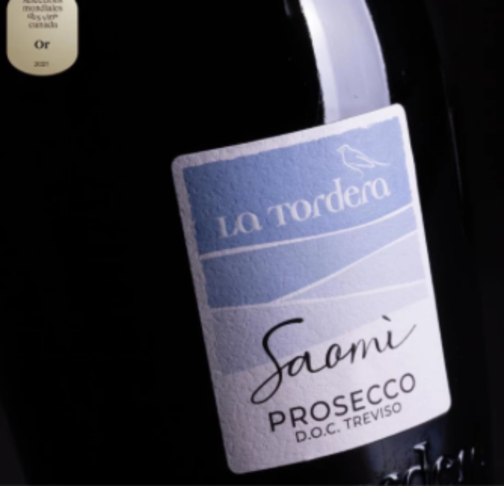 Вино ігристе Saomi Prosecco 125 мл, Treviso Brut, біле