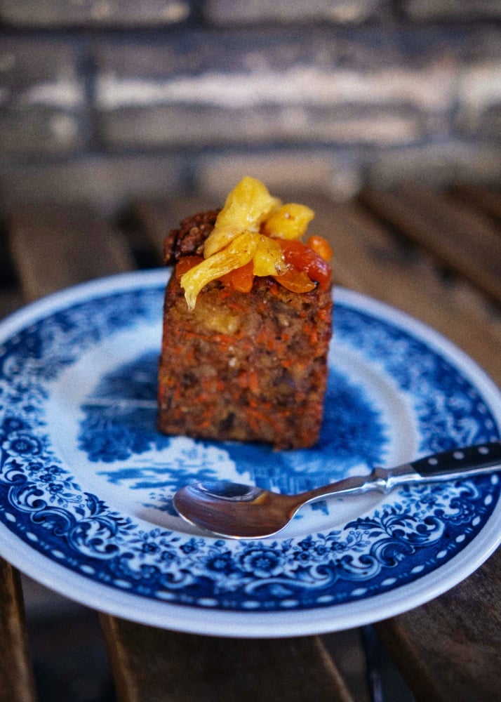 Кекс морквяний Vegan (Cake with carrots. Vegan)