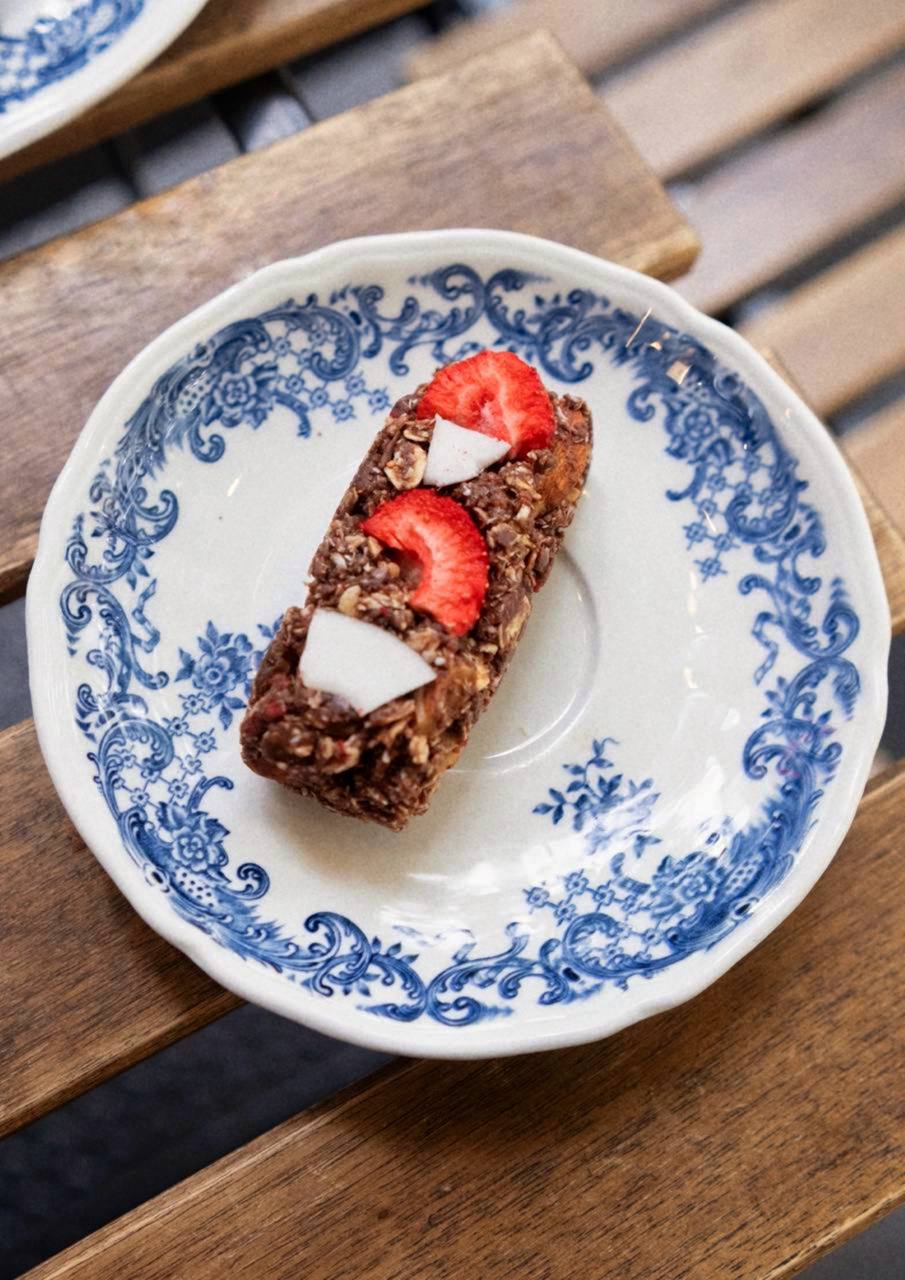 Веган батончик злаковий (Vegan cereal bar)