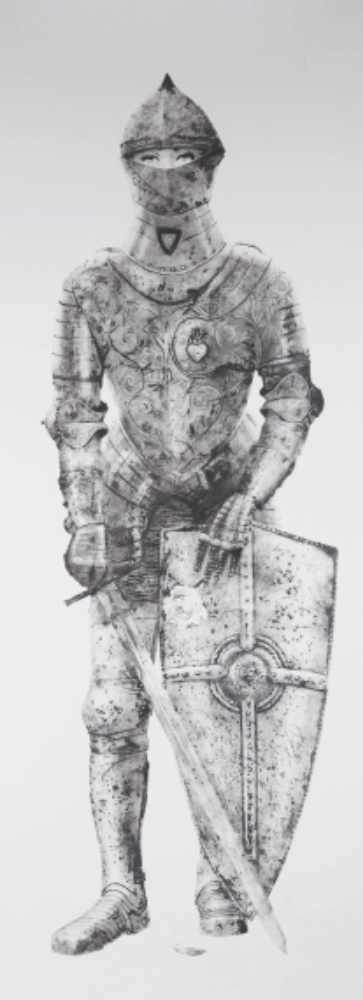 Янгол-охоронець. День. 2015. Авторська техніка, 186×60 cм