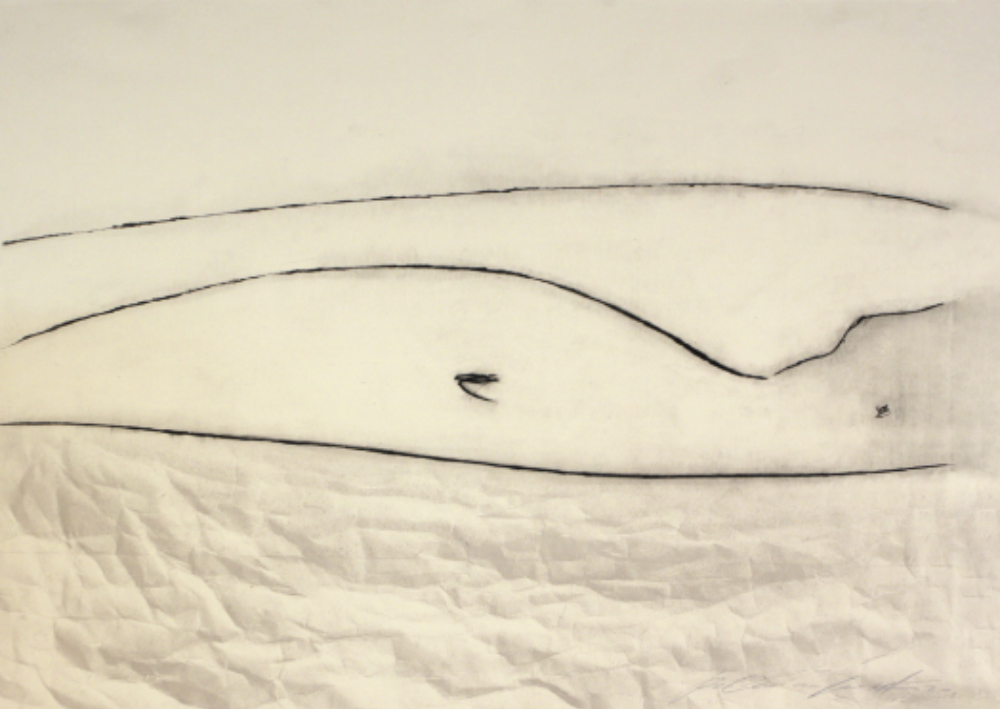 Офелія. 2010. Мішана техніка, 49×64 см