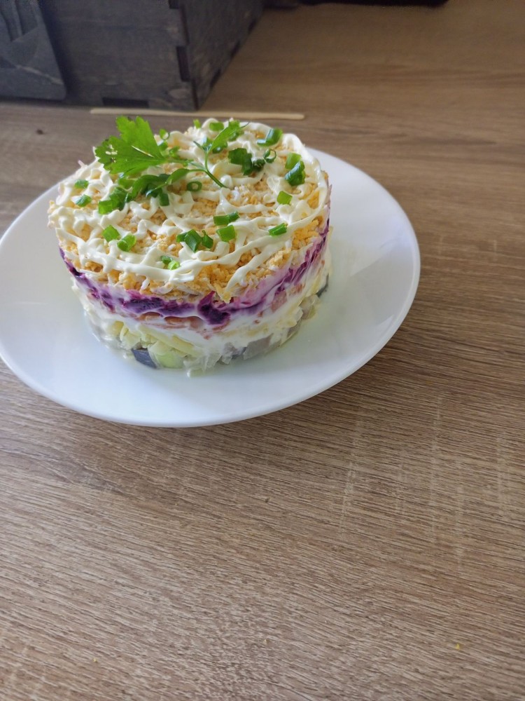 Оселедець під шубою 350гр