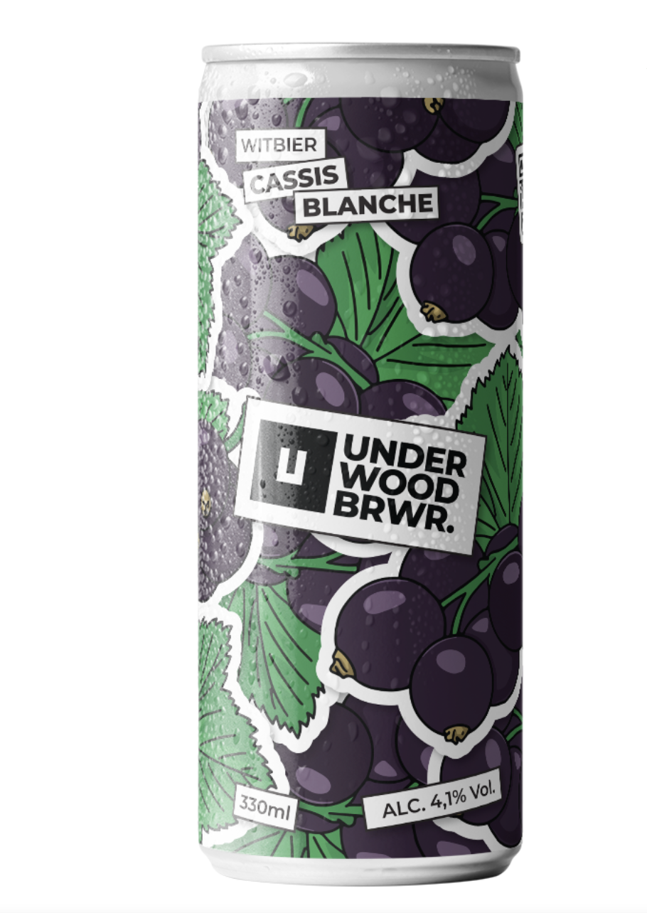 Пиво Underwood  Cassis Blanche 330мл