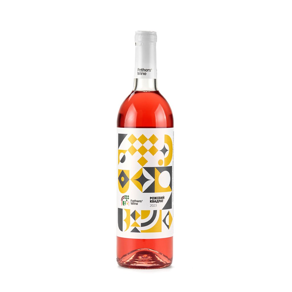Вино Father's Wine Рожевий Квадрат - Юпітер 125мл