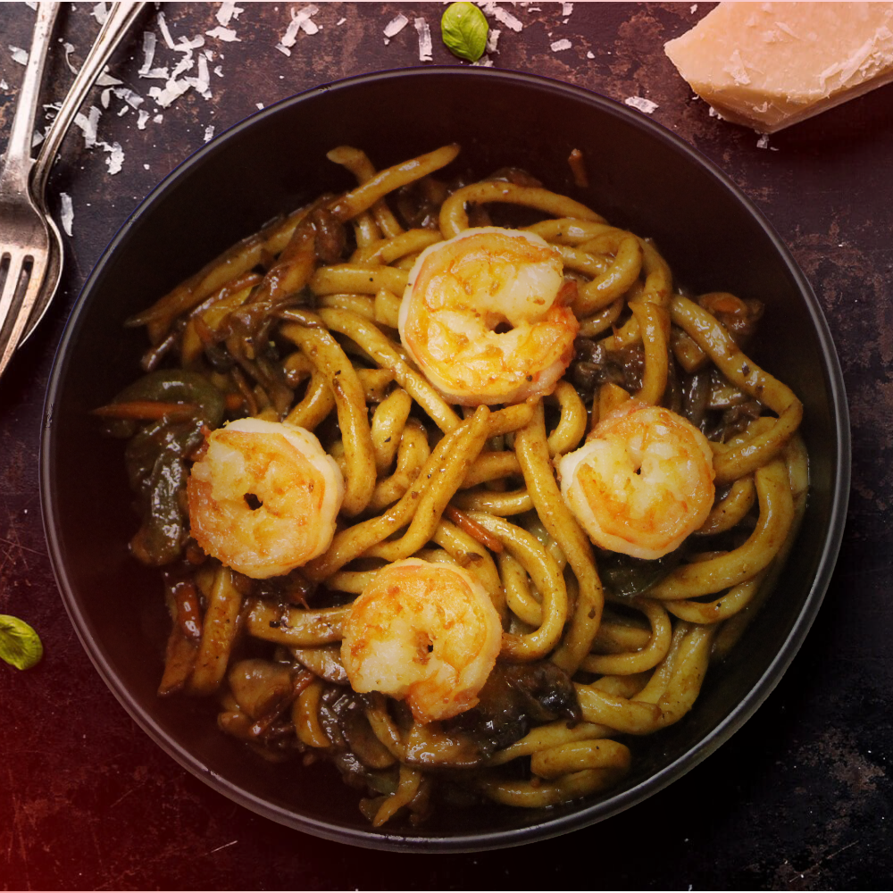WOK с Креветками big 