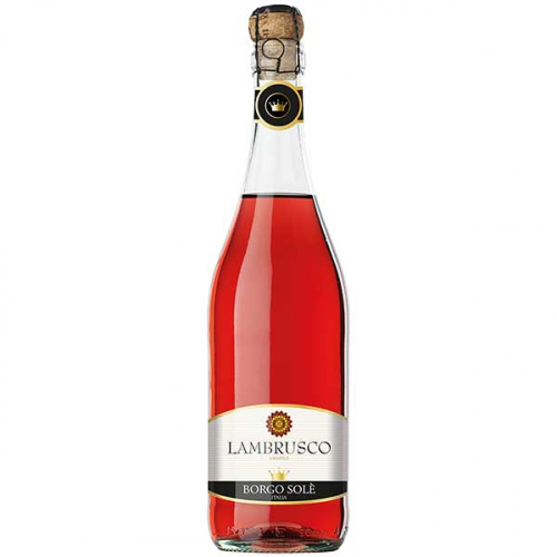 Вино іскристе Lambrusco рож. н/с