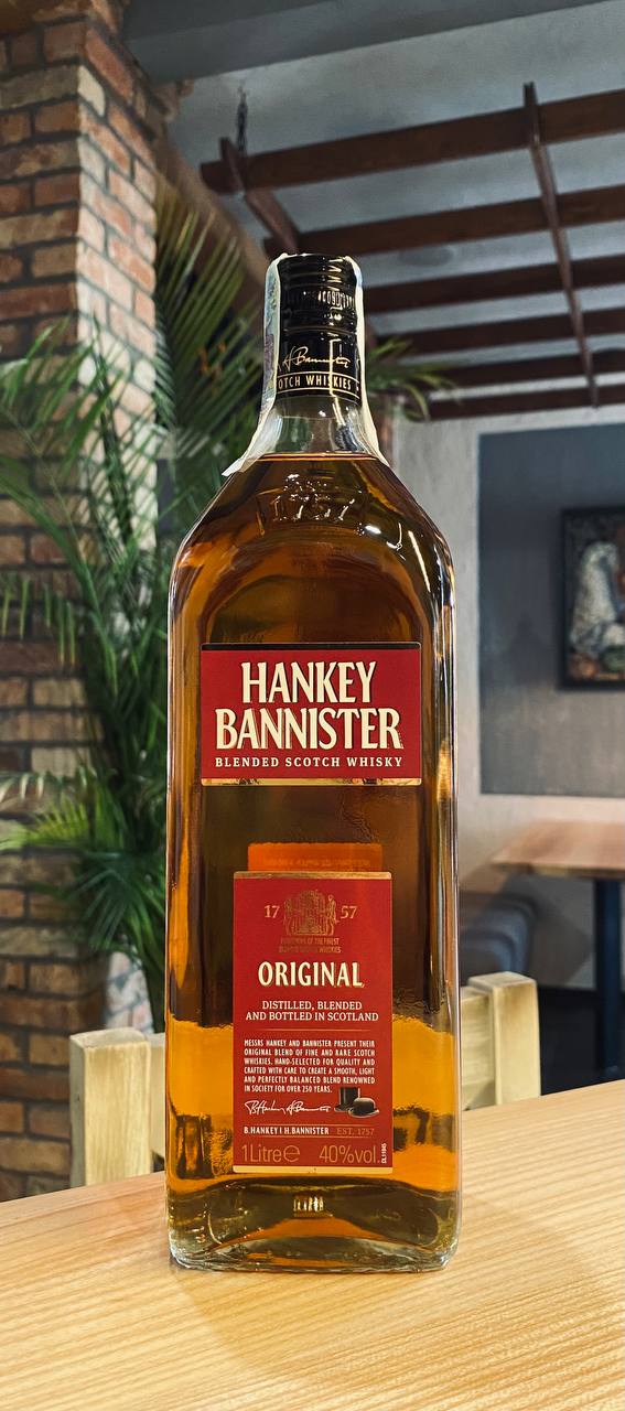 Віскі Hankey Bannister 1л.