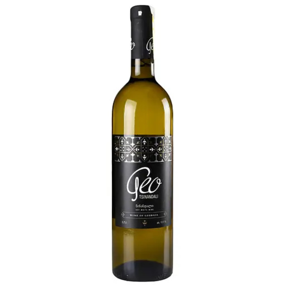 Вино Geo "Tsinandali" (сухе, біле, Грузія) 0,75л.