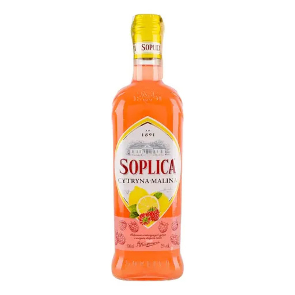 Лікер Soplica Lemon and Raspberry 0,5л.