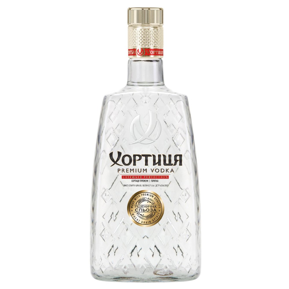 Горілка Хортиця Преміум 0,5л.