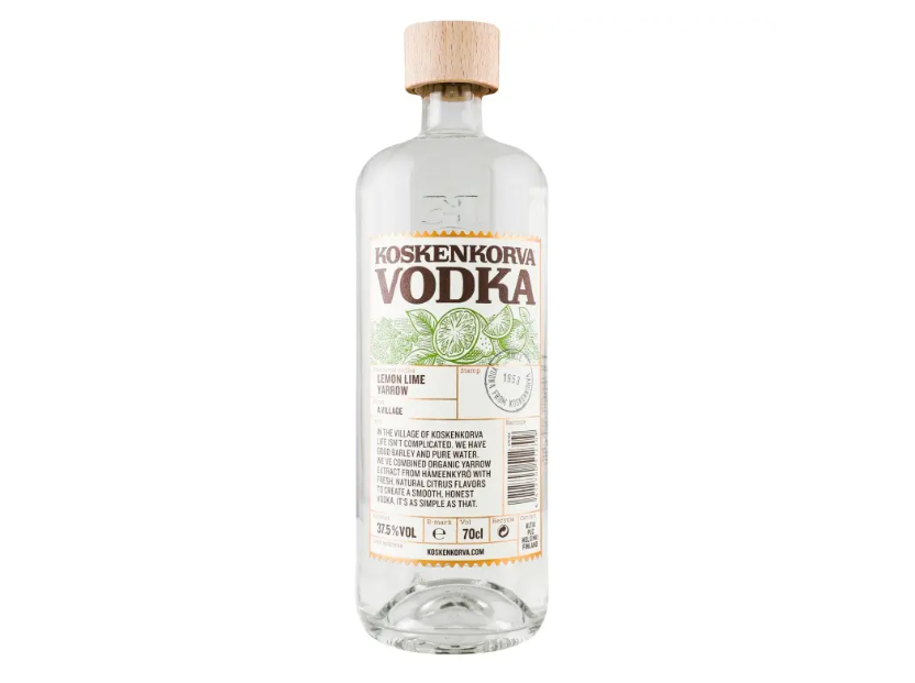 Горілка Koskenkorva Lemon Lime Yarrow