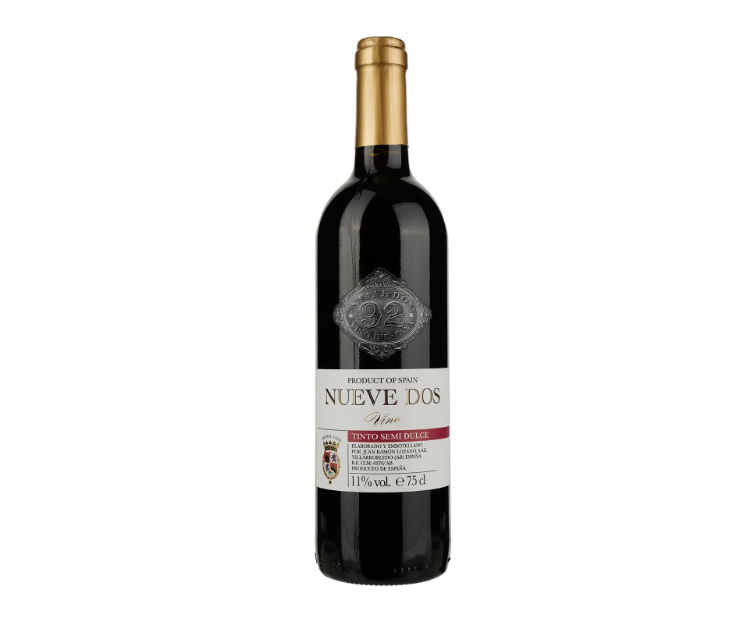 Вино Bodegas Nueve Dos Tinto Semidulce 